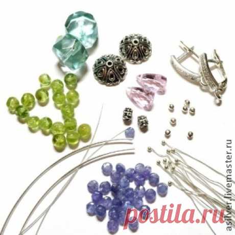 Серьги-грозди из мелких бусин. Пошаговый мастер-класс - Ярмарка Мастеров - ручная работа, handmade