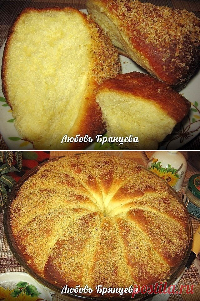 ПАСХАЛЬНЫЙ СДОБНЫЙ КАРАВАЙ