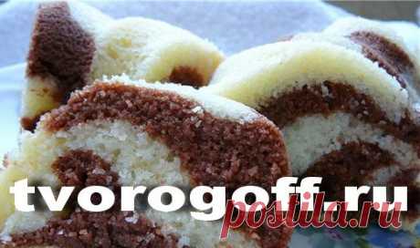 Пирог на простокваше, кукурузная мука