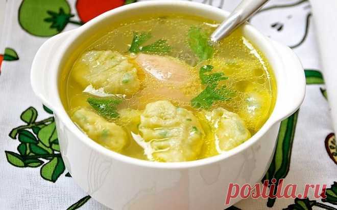 Клецки из манки