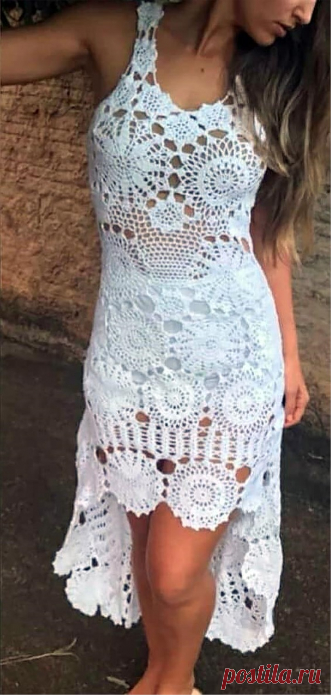 Best White Crochet Summer Dress