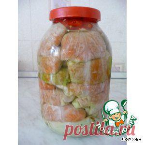 Капуста по-корейски - кулинарный рецепт