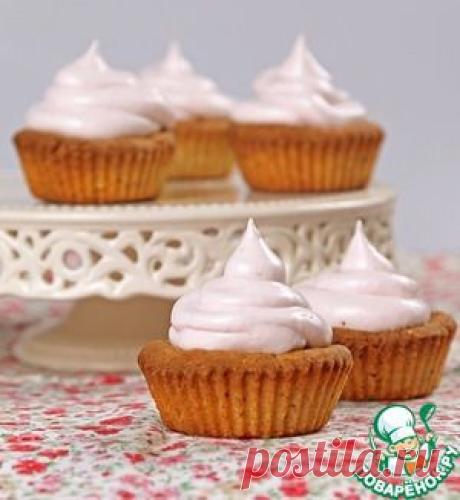 Корзинки с клубничным кремом Зефир - кулинарный рецепт