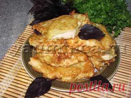 Куриная отбивная в кляре: фото рецепт, пошаговый рецепт, ингредиенты