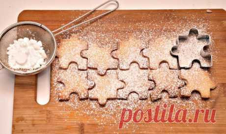 Песочное тесто + печенье.