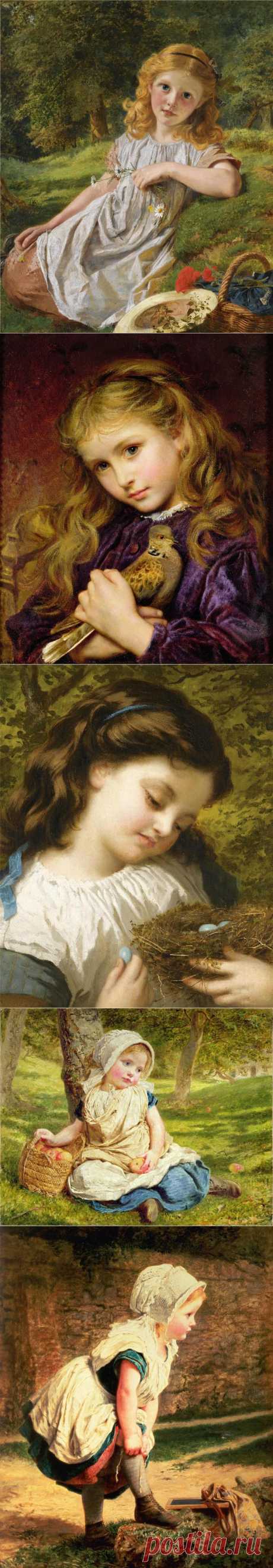 Детские образы... Sophie Gengembre Anderson