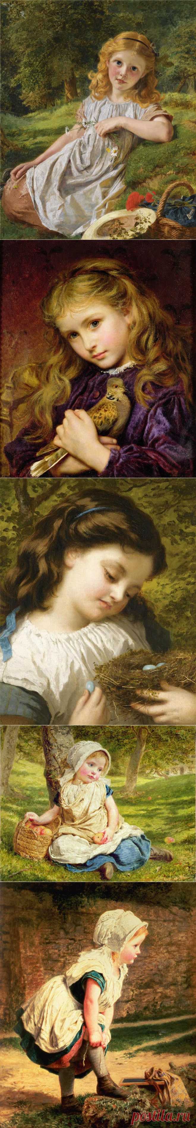 Детские образы... Sophie Gengembre Anderson