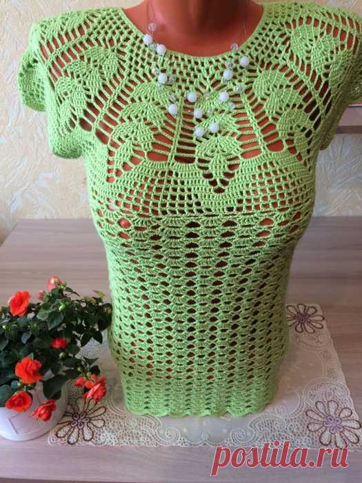 ЛЕТНЯЯ КОФТОЧКА крючком