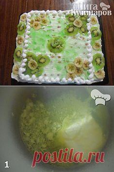 Торт Тропиканка — рецепт пошаговый от Лиги Кулинаров