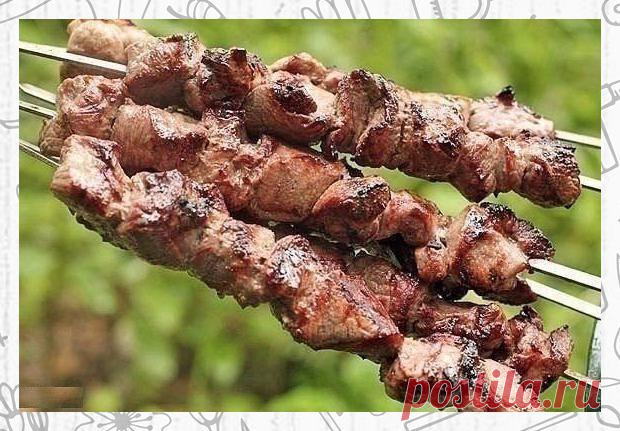 Фантастически мягкое мясо на шашлыки за полчаса