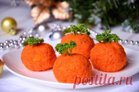 Кулинарный рецепт Закусочные мандаринки с фото