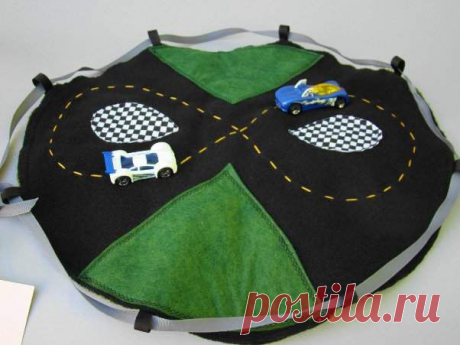 Как сделать детский коврик своими руками