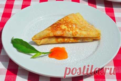 Как приготовить французские блинчики - рецепт, ингредиенты и фотографии