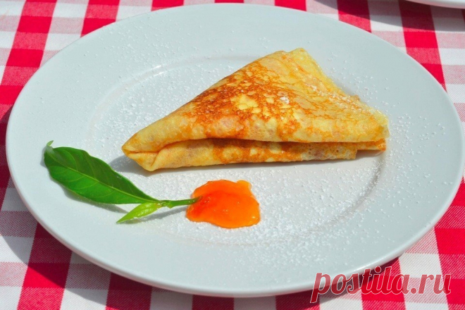 Как приготовить французские блинчики - рецепт, ингредиенты и фотографии