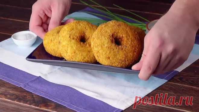 Пончики с начинкой. Изысканное необычное блюдо.