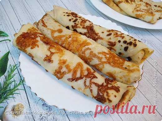 Блинчики с припеком! Вкусно, что невозможно оторваться!