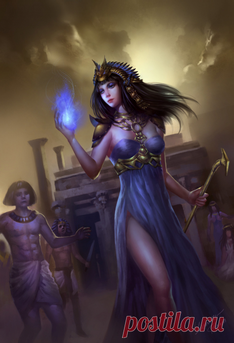 ArtStation - Blue magic, Luminita Pham