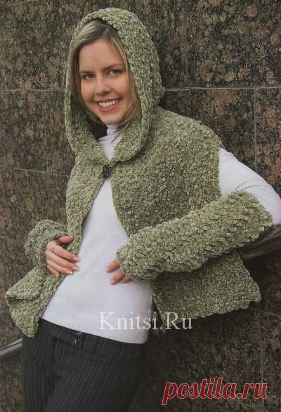 Накидка с капюшоном и нарукавниками | Творчество людей на Folomade