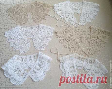 Воротнички от lenamasterica.ru

#воротник #схема #аксессуары