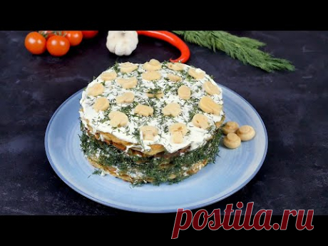Торт из картофельных блинов - Рецепты от Со Вкусом