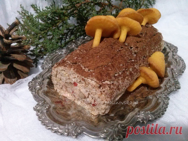 Паштет из яиц и грецких орехов с маслятами!