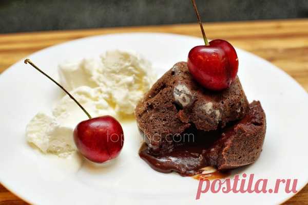 Шоколадный фондан » Топтуха: Авторские рецепты