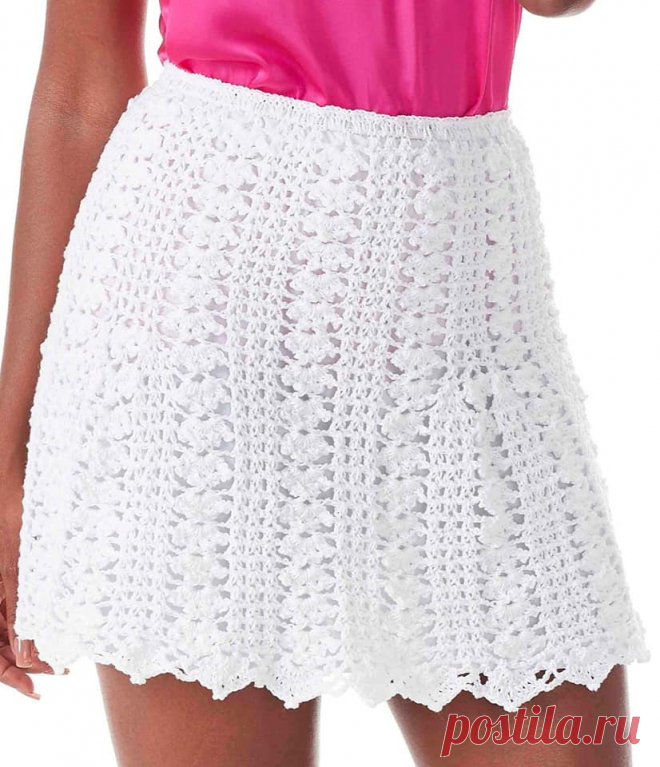 CROCHET SKIRT. CROCHET SKIRT. FREE DIAGRAM.