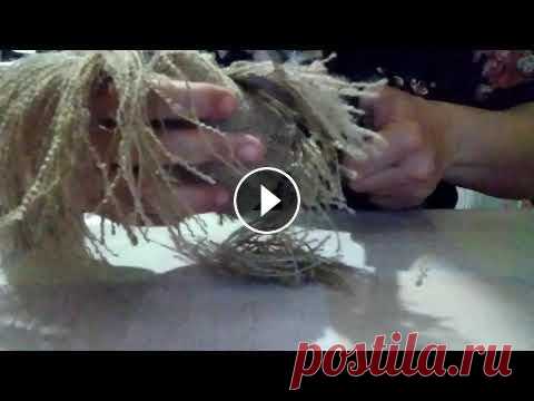Домовой из мешковины своими руками/ Поделка из мешковины. Домовой из мешковины своими руками.Ручная работа.Поделка из мешковины своими руками.Мешковина.Домовой из мешковины.Кукла из мешковины....