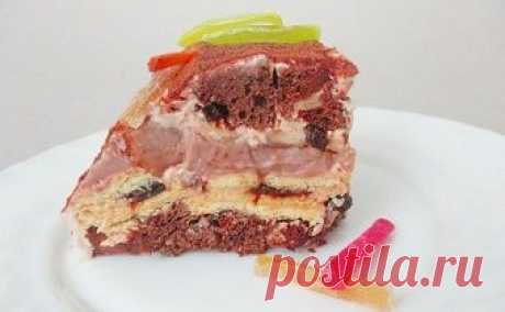 Диетический торт &quot;Мон Ами&quot;. Рецепт с пошаговыми фото