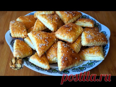 Творожные пышки-погачице в духовке без дрожжей, без сахара!
