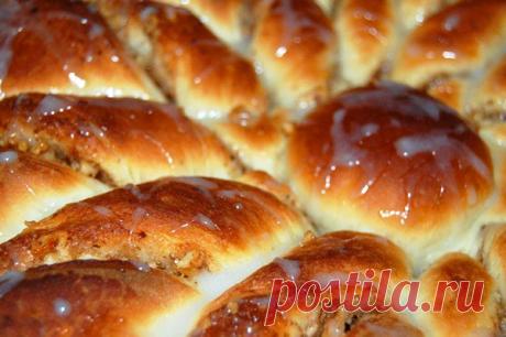 Сладкий пасхальный пирог с мёдом и орехами ... ... "Христос и 12 Апостолов