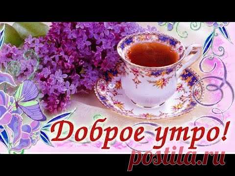 Доброе утро! Пожелание Доброго утра и Хорошим Днем! Самая Красивая Открытка с Добрым утром