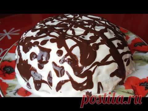 Вкуснейший торт из пряников с фруктами  без выпечки.