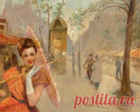 Нет ничего прекрасней женщины на свете... Pal Fried (Hungary/America, 1893-1976)