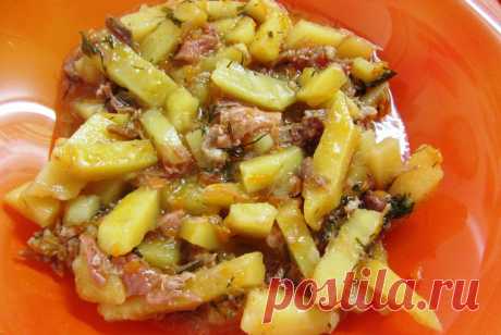 Картофель с тушенкой рецепт – европейская кухня: основные блюда. «Еда»