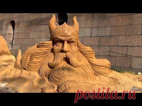 Фестиваль песчаных скульптур.