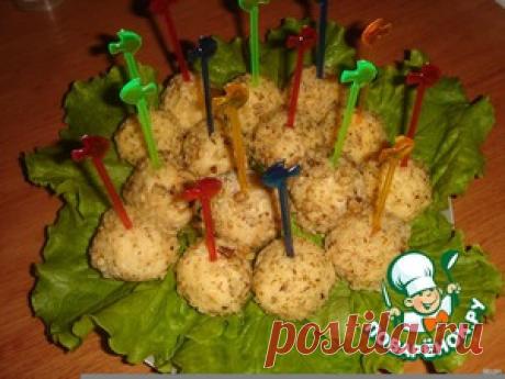 Сырные шарики "Сюрприз" - кулинарный рецепт