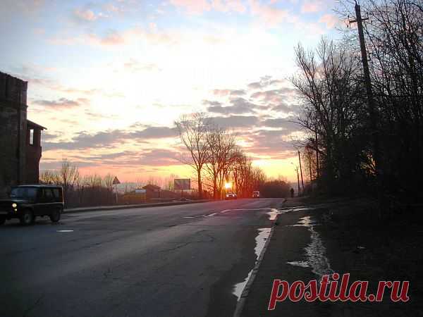 Смоленск. Улица Соболева. Раннее утро - 

Early Morning In Smolensk  Free Stock Photo HD - Public Domain Pictures