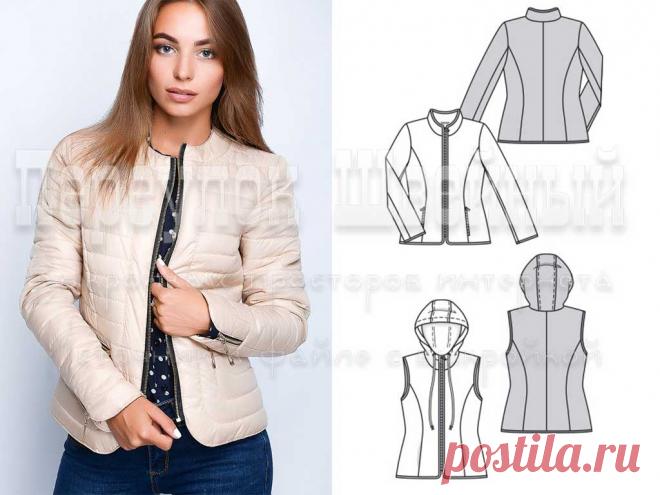 Выкройка жакета и жилета - Переулок швейный