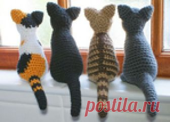 вязаные котики