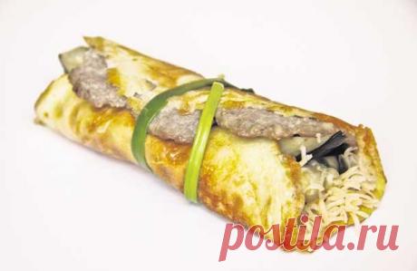 Бризоль с баклажанами