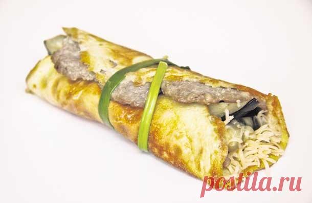 Бризоль с баклажанами