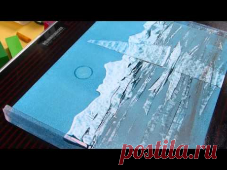 Encaustic Spachteltechnik