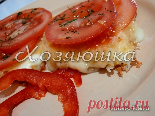 Хозяюшка. Кушать подано! - Сырный шницель