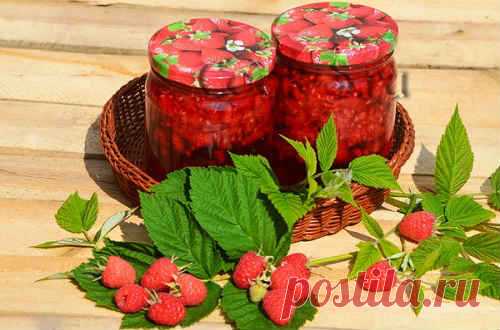 Варенье из малины с целыми ягодами - рецепты на зиму