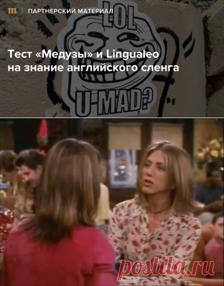 Literally или really? Тест «Медузы» и Lingualeo на знание английского сленга — Meduza