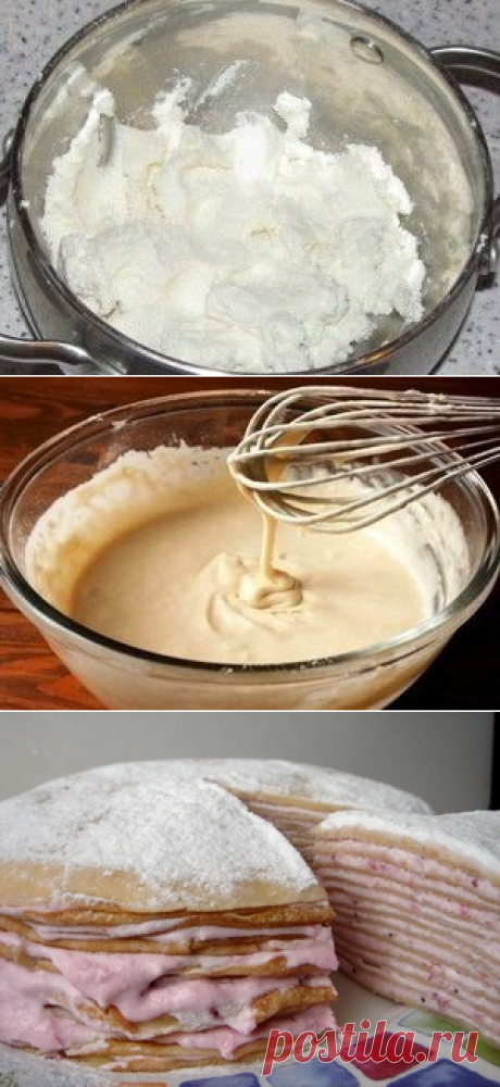 Творожный крем для торта: пошаговые рецепты с фото