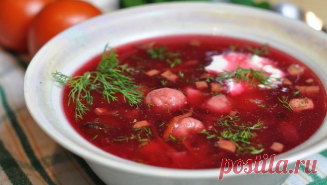 Вкусный борщ с секретным ингредиентом: любителям изысканной кухни
