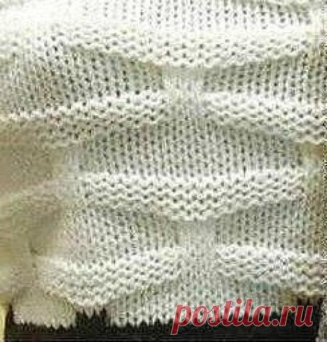 Объемный узор спицами Конкурс "Счастливый комментарий" - комментируй публикации, получай призы каждую неделю! Детали конкурса читайте здесь ЗДЕСЬ