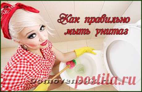 Как очистить унитаз